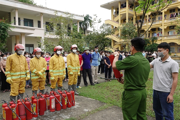 HƯỞNG ỨNG NGÀY TOÀN DÂN PHÒNG CHÁY CHỮA CHÁY (4/10) VÀ THÁNG AN TOÀN PHÒNG CHÁY CHỮA CHÁY THÁNG 10 NĂM 2023.